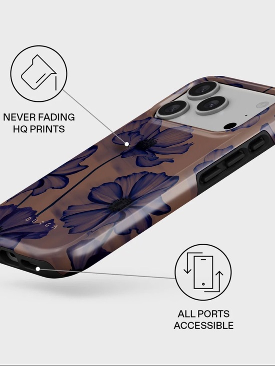 BURGA iphone17 pro case - velvet night-